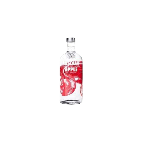 VODKA ABSOLUT APPLE ROJO 1X750