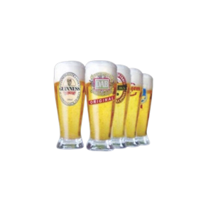 VASO CRYSTAL CERVEZA CON CALCO