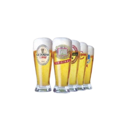 VASO CRYSTAL CERVEZA CON CALCO