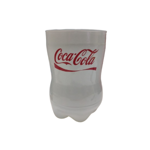 VASO COCA COLA BLANCO BASE BOTELLA