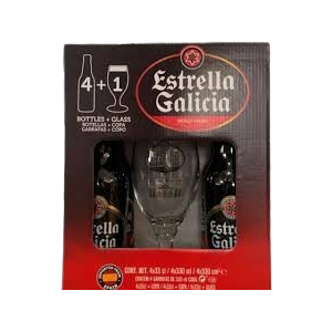 ESTUCHE EST. DE GALICIA 4 BOT+1 COPA