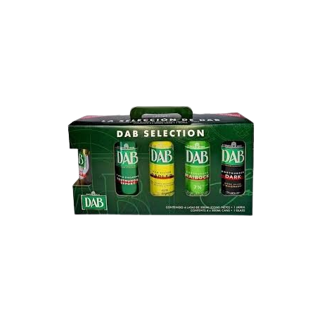 ESTUCHE DAB 4  LATA + VASO