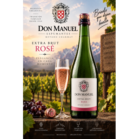 CHAM D MANUEL ROSE E/B 750