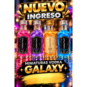 MINIATURA VODKA GALAXY SWEET X750
