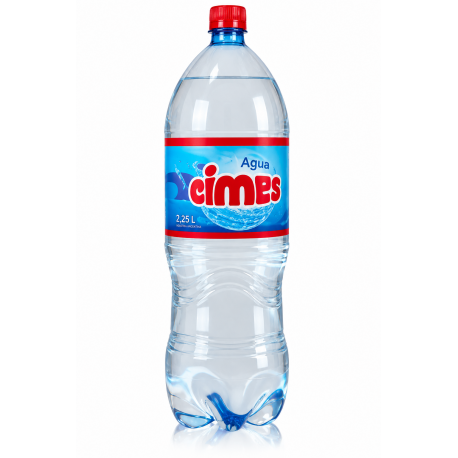 AGUA CIMES CON GAS 6X2.25 L