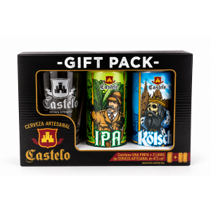 ESTUCHE CASTELO 2 LATAS + COPA