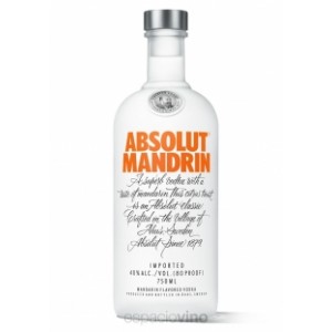 VODKA ABSOLUT MANDARINA 1X750cc