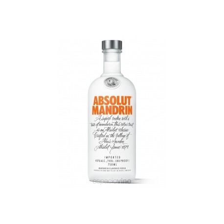 VODKA ABSOLUT MANDARINA 1X750cc