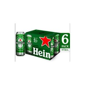 LATA HEINEKEN 6 X 473