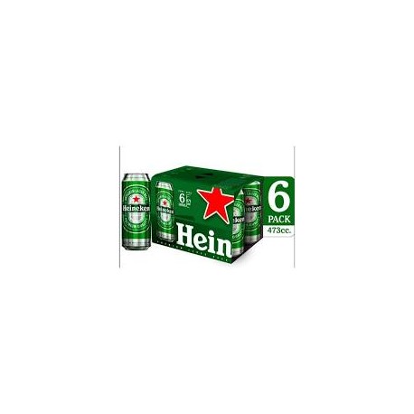 LATA HEINEKEN 6 X 473