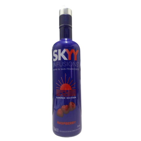VODKA SKYY  RASPBERRY X 750